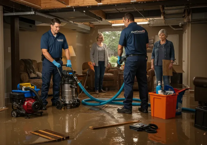 Basement Water Extraction and Removal Techniques process in Holgate, OH